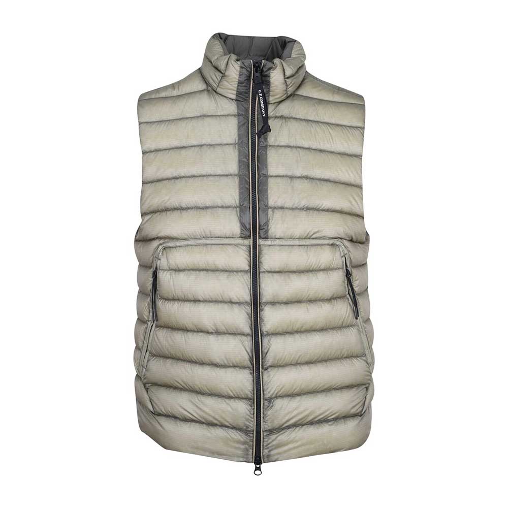 Chaleco D. D. Shell Down Lens Gilet 114 Frozen C.P. Company