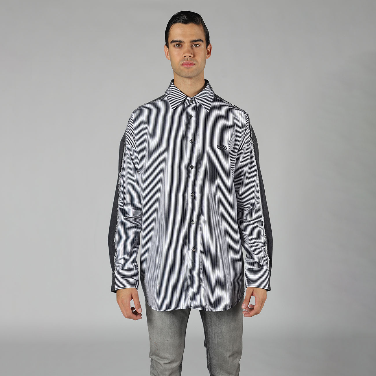 Camisa S Wahr Stripe Diesel