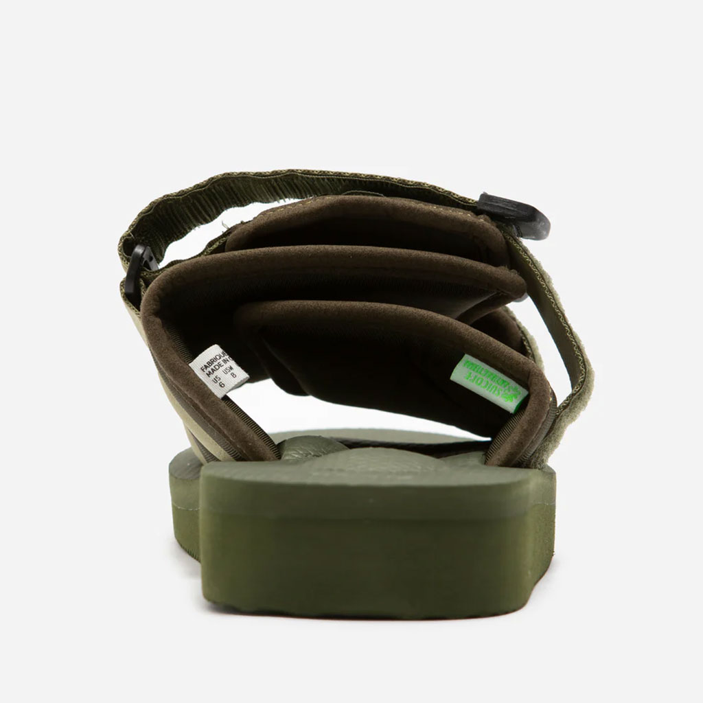 Suicoke Moto Cab Olive Sandalias