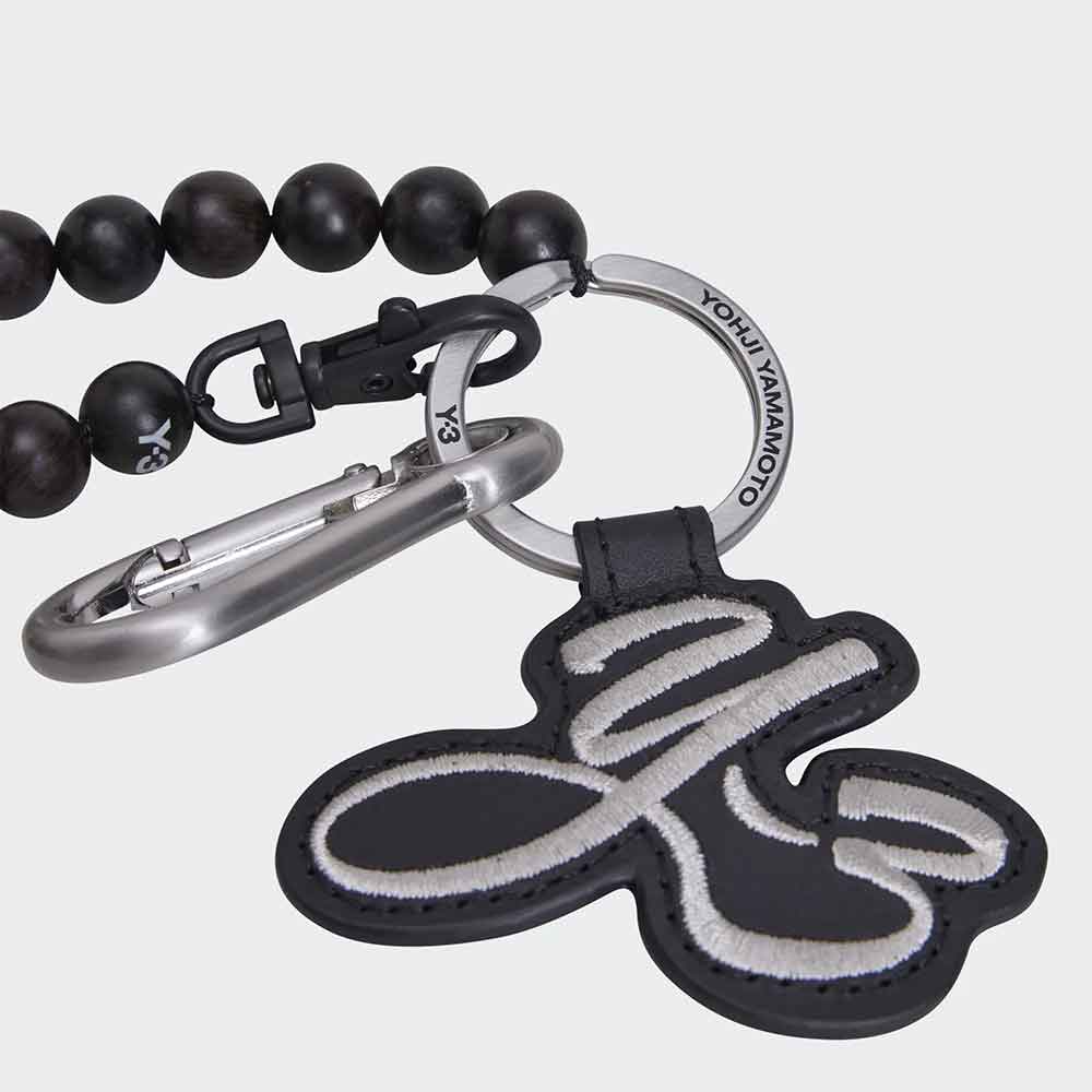 JV9726 Y-3 KEY CHAIN BLACK LLAVERO