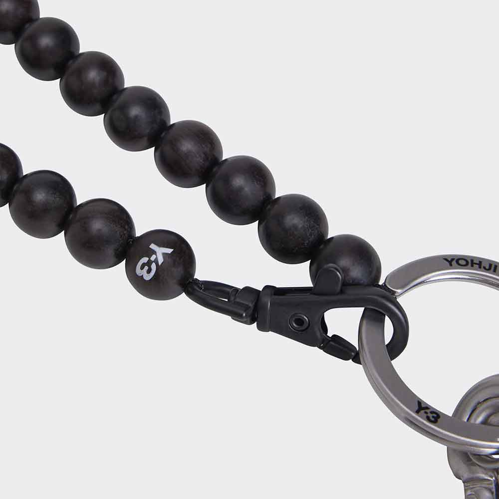 JV9726 Y-3 KEY CHAIN BLACK LLAVERO