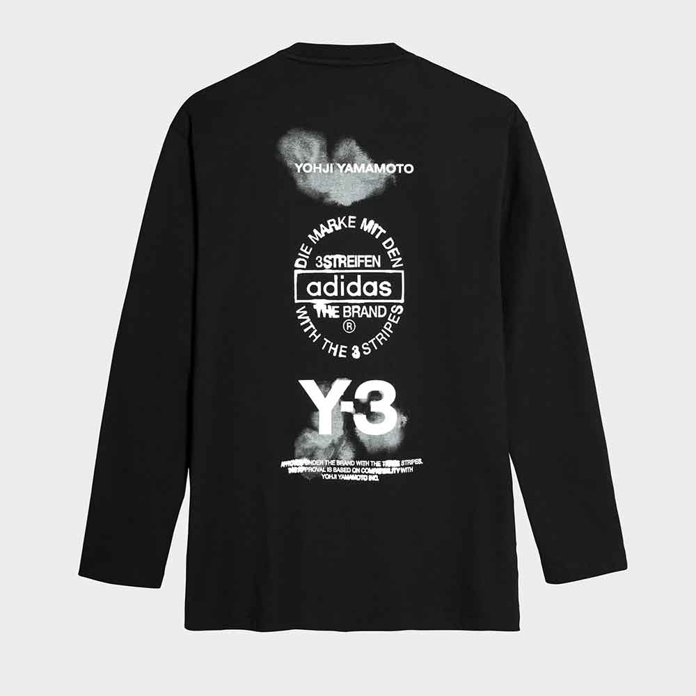 JX4747 camiseta GFX LS BLANCA Y-3 para hombre