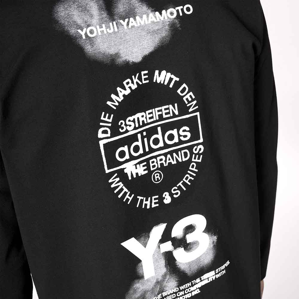 JX4747 camiseta GFX LS BLANCA Y-3 para hombre