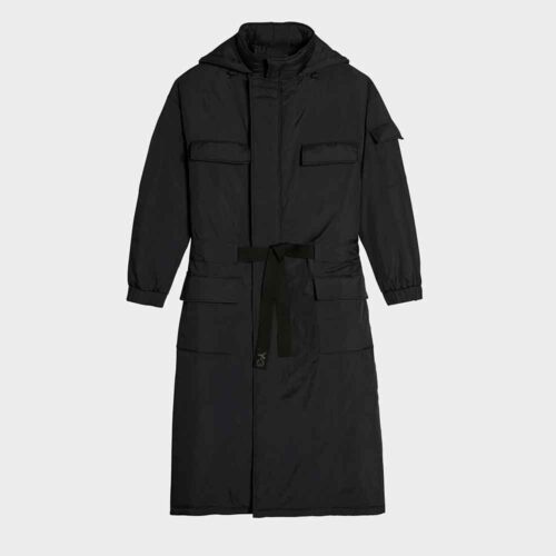 JX4814 Abrigo M Padded Parka Black