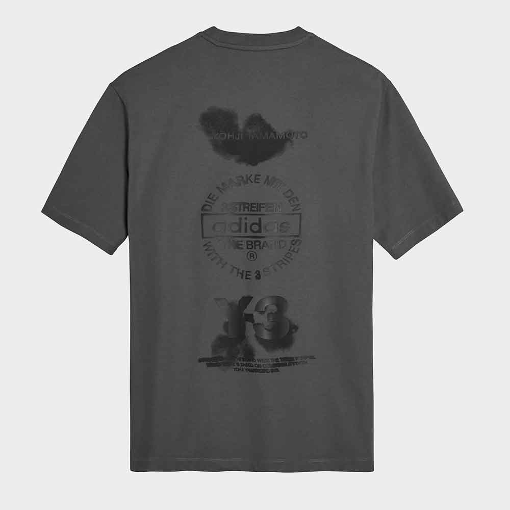 JZ9717 Camiseta GFX SS TEE 1 Granit Y-3