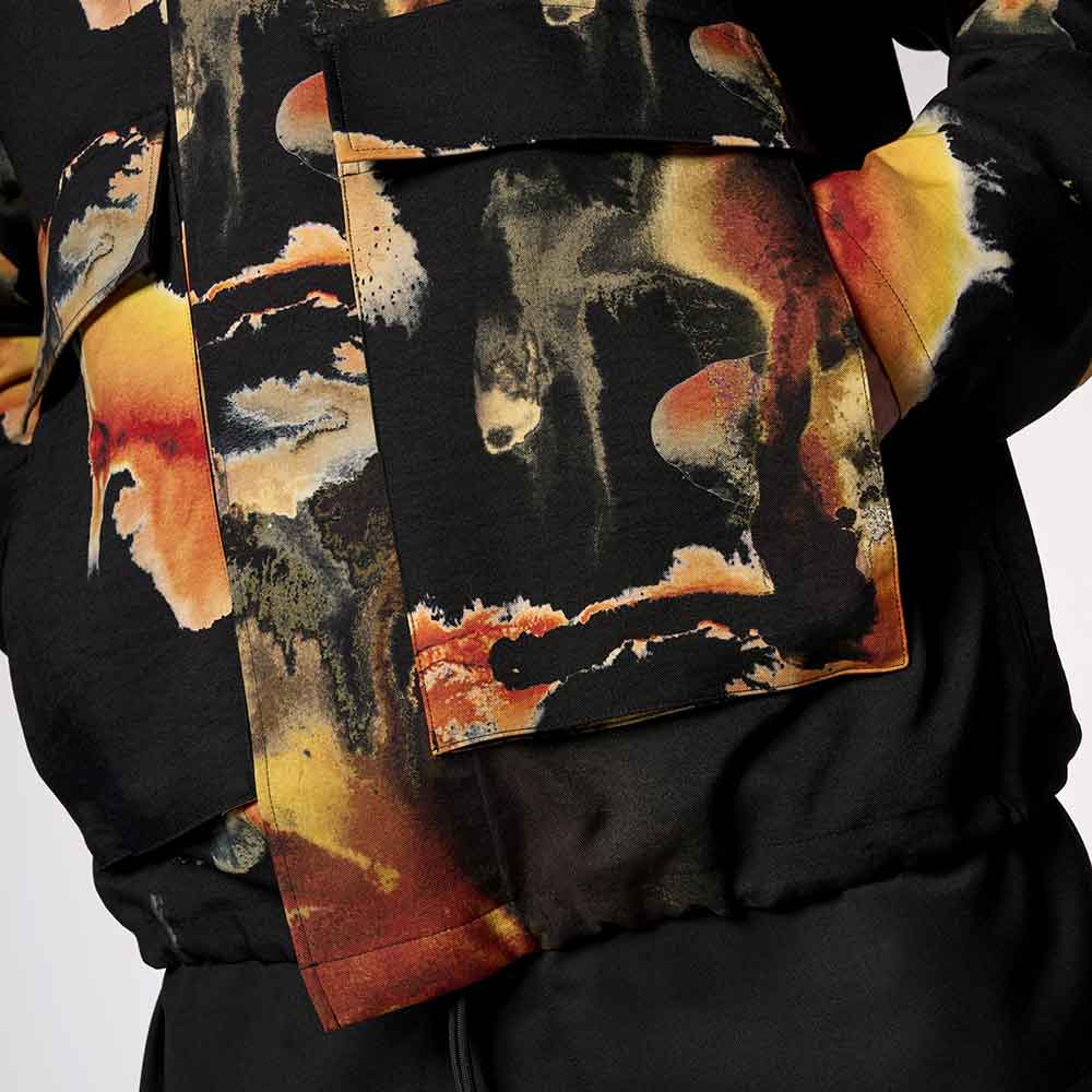 Chaqueta KA9633 M AOP Coach Black Multco