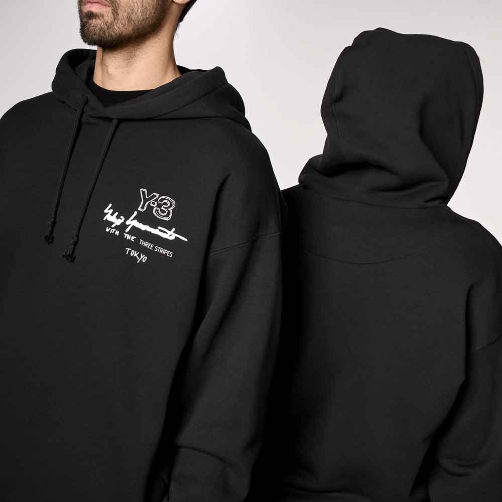 Sudadera M Merch Hoddie Black Y-3