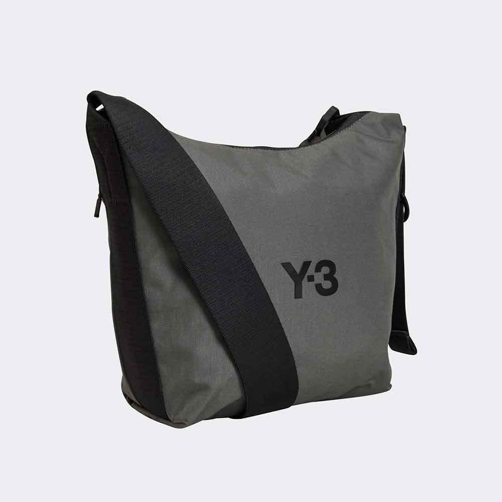 KC0805 Y-3 Small Crossbody Bag Granit para hombre