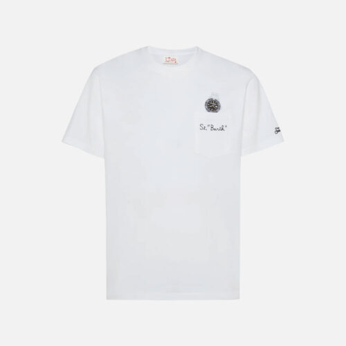 Camiseta Austin St Barth Watch 01 Emb MC2 Saint Barth