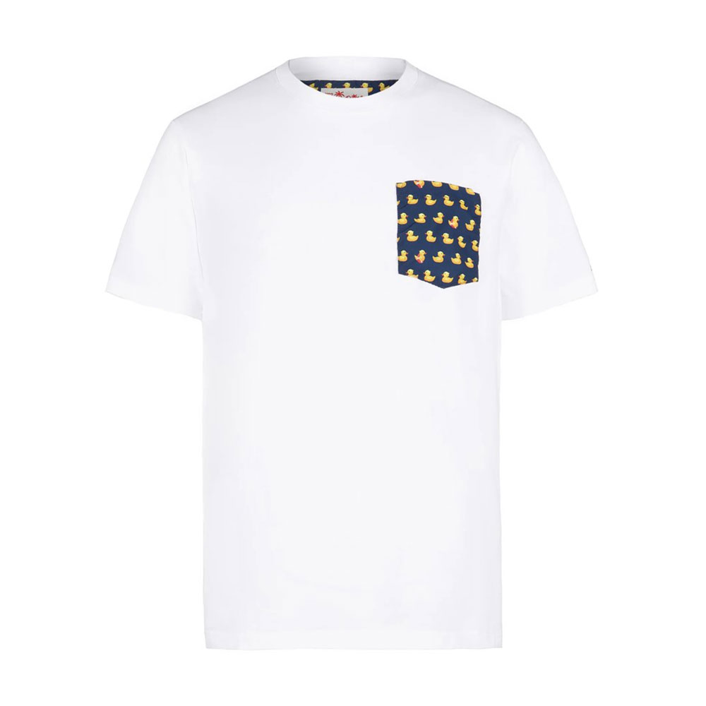 Camiseta Blanche 01N Ducky 61 MC2 Saint Barth