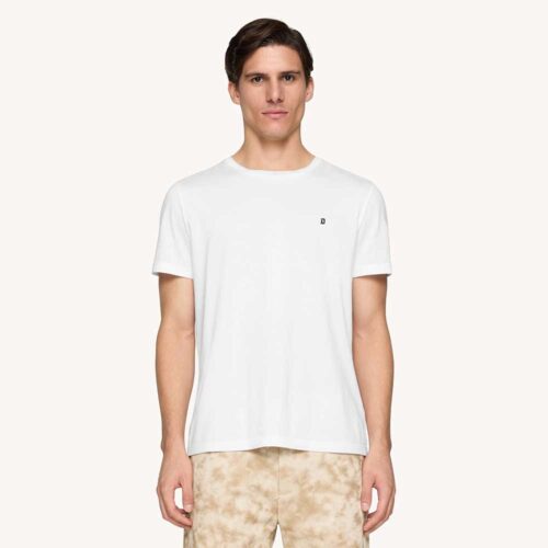 Camiseta cuello redondo regular fit jersey Dondup