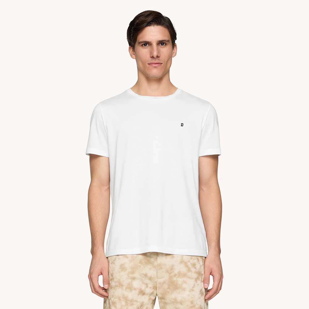 Camiseta cuello redondo regular fit jersey Dondup