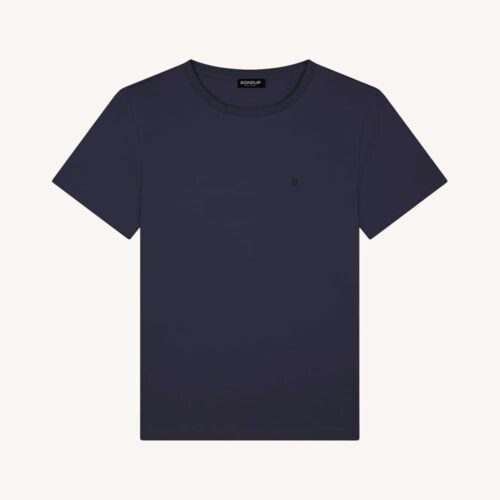 Camiseta de cuello redondo regular fit jersey Dondup
