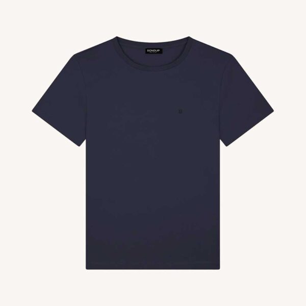 Camiseta de cuello redondo regular fit jersey Dondup