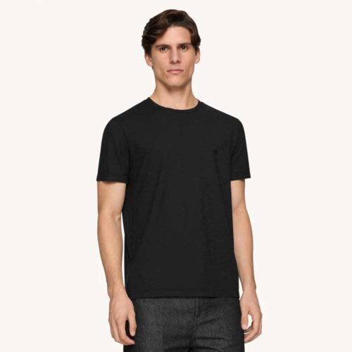 Camiseta cuello redondo regular fit jersey Dondup