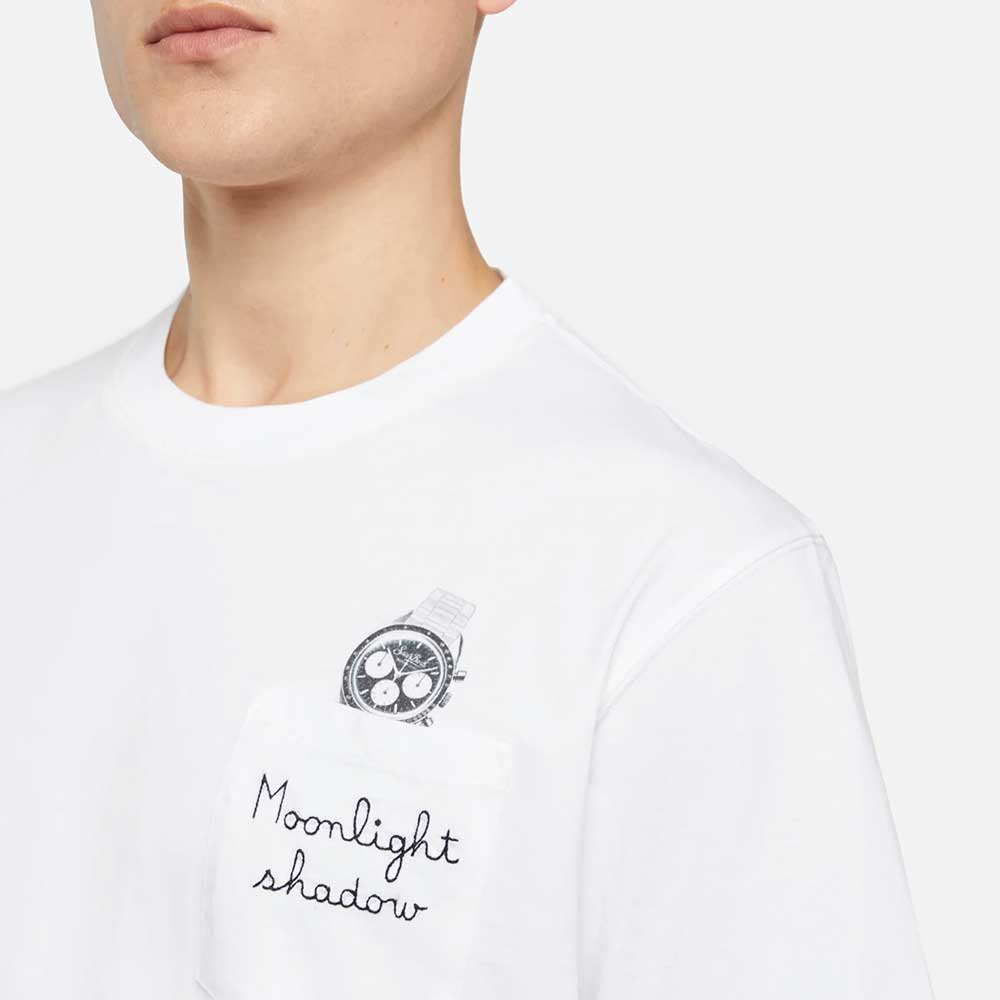 Camiseta MC2 Saint Barth Moonlight Shadow 01N Emb