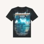 Camiseta oversize cuello redondo jersey dondup Ilustración IV5