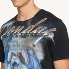 Camiseta oversize cuello redondo jersey Dondup Ilustración IV6.