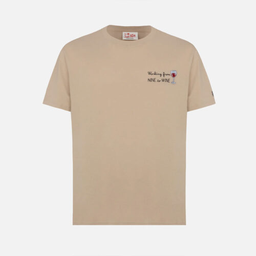 Camiseta Portofino Nine Wine 10H EMB MC2 Saint Barth