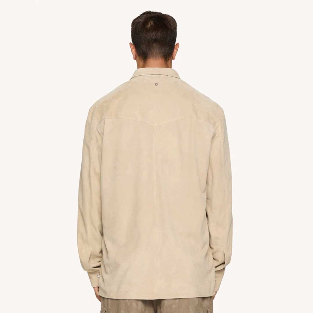 Chaqueta camisa ante regular fit 010 Dondup