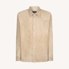 Chaqueta camisa ante regular fit 010 Dondup