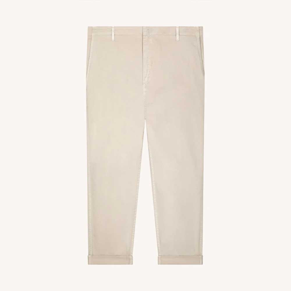 Pantalones Zyan Carrot Gabardina compacta Dondup