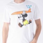 Camiseta MC2 Saint Barth Mickey Surfer 01N Emb