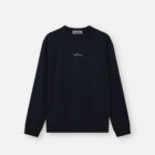 Sudadera 6100018 Cotton Fleece Negro Stone Island