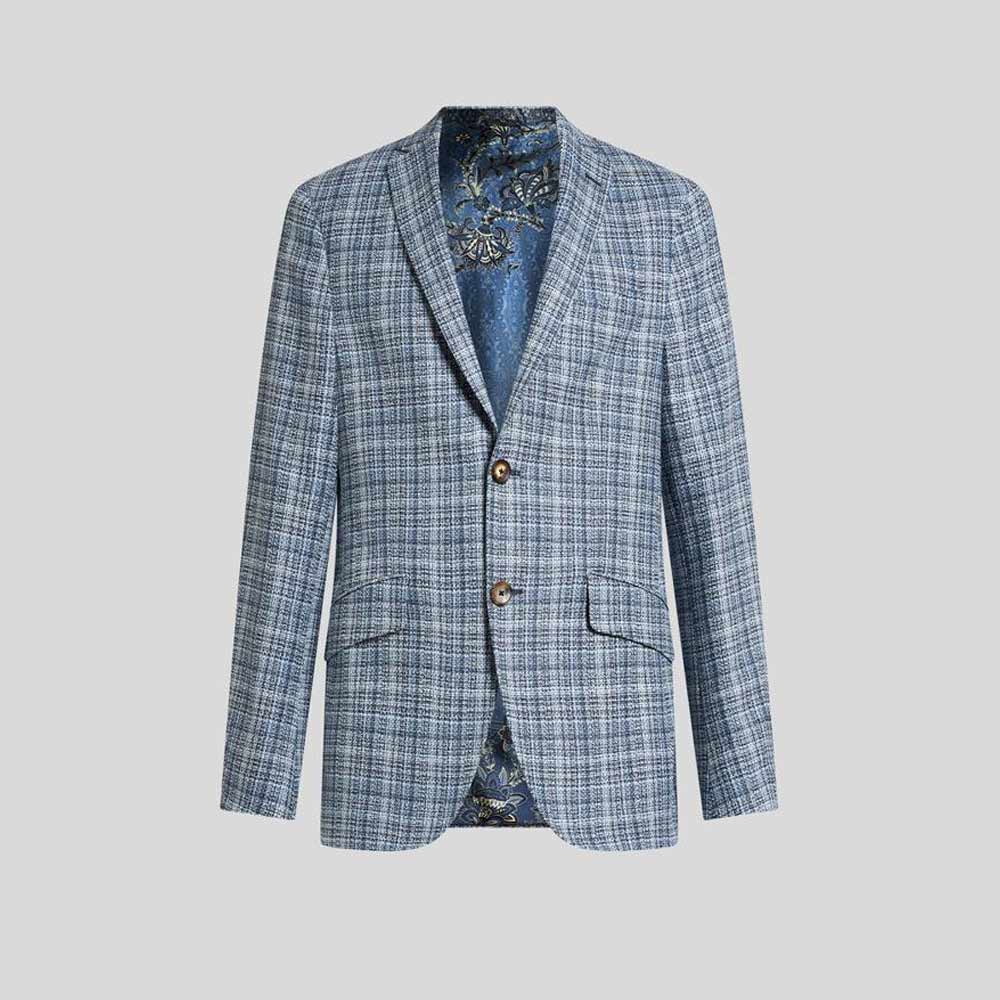 Blazer de Punto de Lana y Algodón ETRO