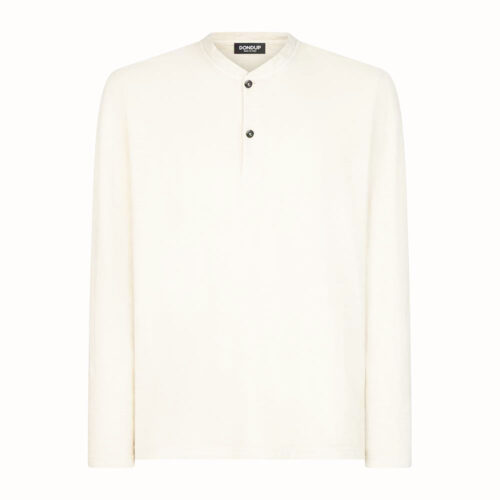 Top Henley Regular en punto Slub Dondup