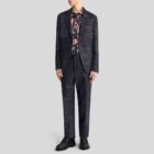 Blazer en punto de Lana Patchwork Etro