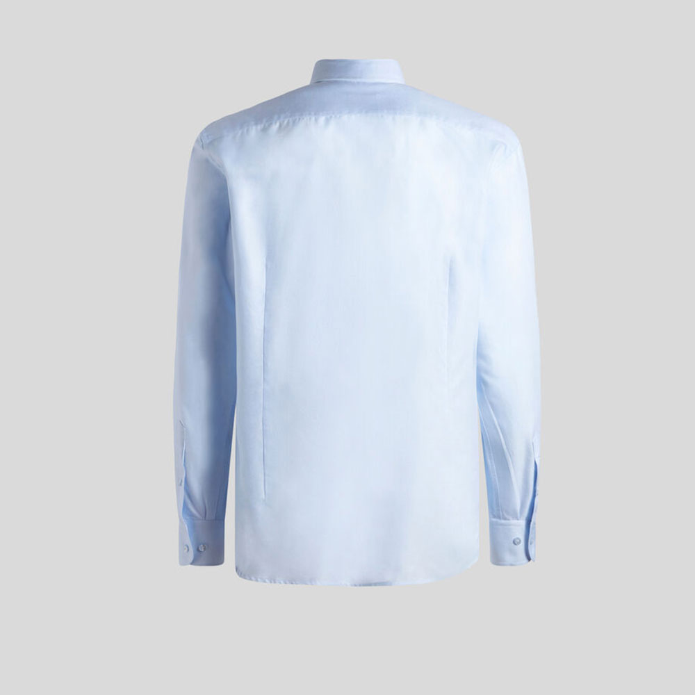 Camisa Azul Cuello Abotonado Etro