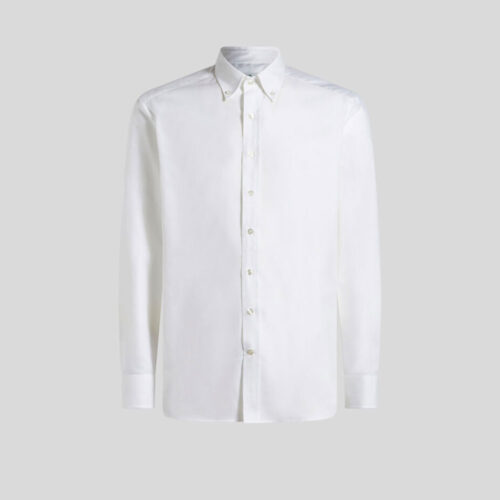 Camisa Blanca Cuello Abotonado Etro