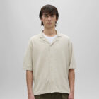 Camisa de manga corta de punto Aspesi Sand Sabbia