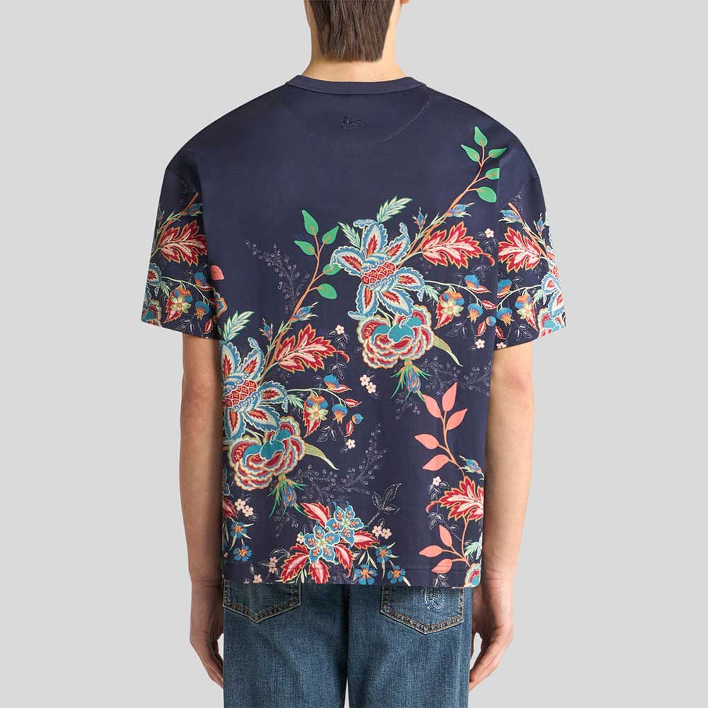 Camiseta AK978 X0883 Etro Ribbed Neck