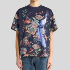 Camiseta AK978 X0883 Etro Ribbed Neck