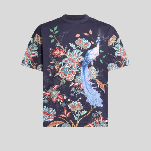 Camiseta AK978 X0883 Etro Ribbed Neck