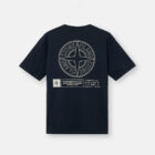 Camiseta Cotton Jersey Azul Marino Stone Island