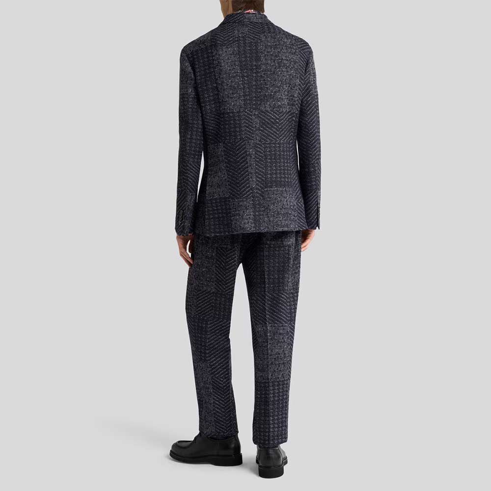 Chaqueta Blazer Mezcla Lana Patchwork Etro MRCA005499JKB05B0065