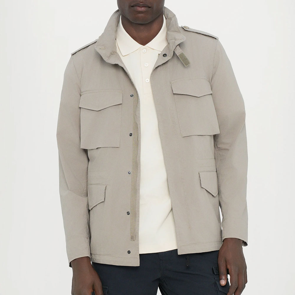 Chaqueta Minifield Cot Coloniale Beige Aspesi