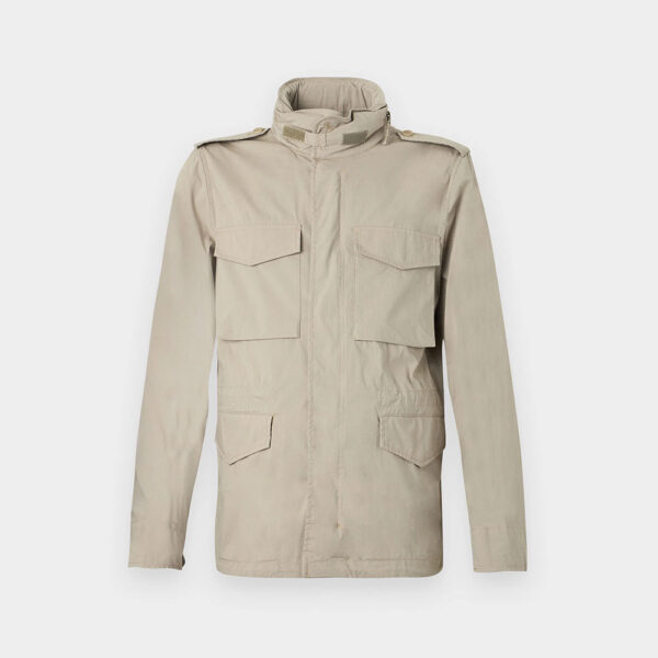 Chaqueta Minifield Cot Coloniale Beige Aspesi