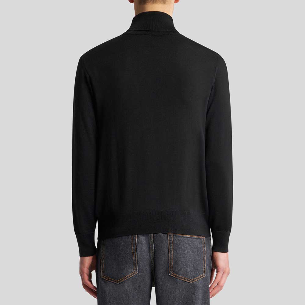 Jersey de lana en cuello alto bordado ETRO
