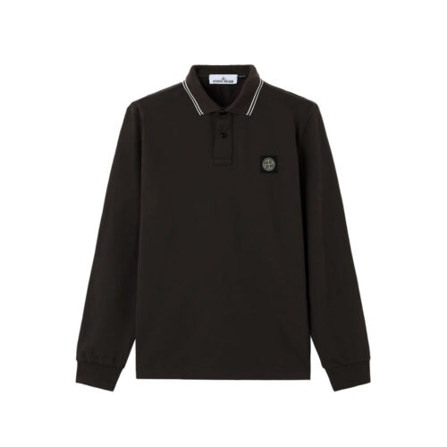 Polo 2200006 Stone Island Negro