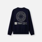 Sudadera 6100018 Cotton Fleece Negro Stone Island