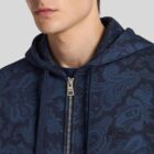Sudadera Hooded Sweatshirt With Tonal Print Etro