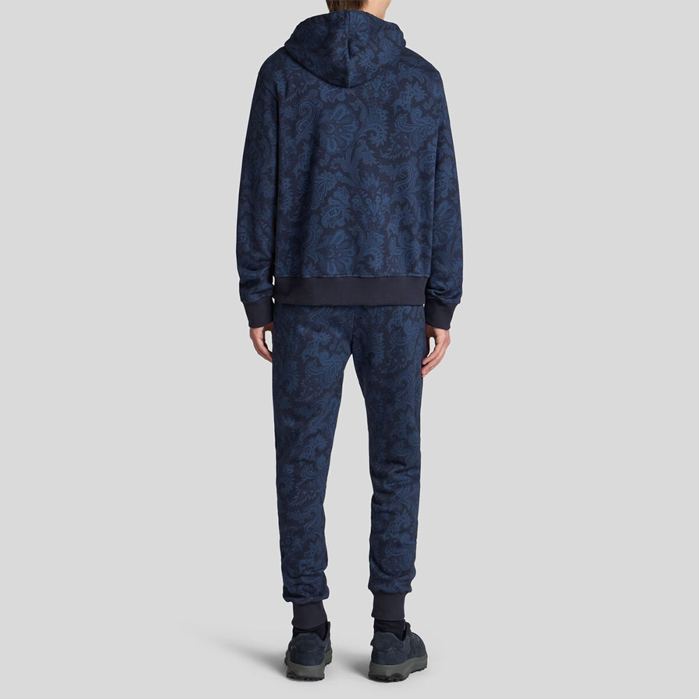 Sudadera Hooded Sweatshirt With Tonal Print Etro