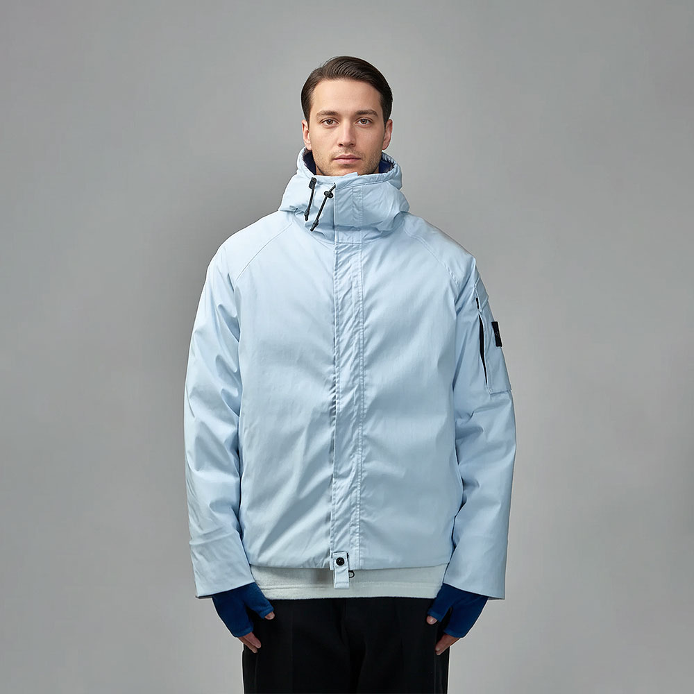 Chaqueta Nylon Metal Azul Cielo Watro TC ECONYL® Stone Island