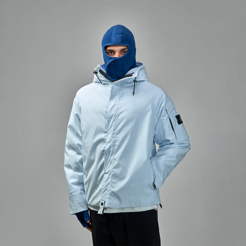 Chaqueta Nylon Metal Azul Cielo Watro TC ECONYL® Stone Island