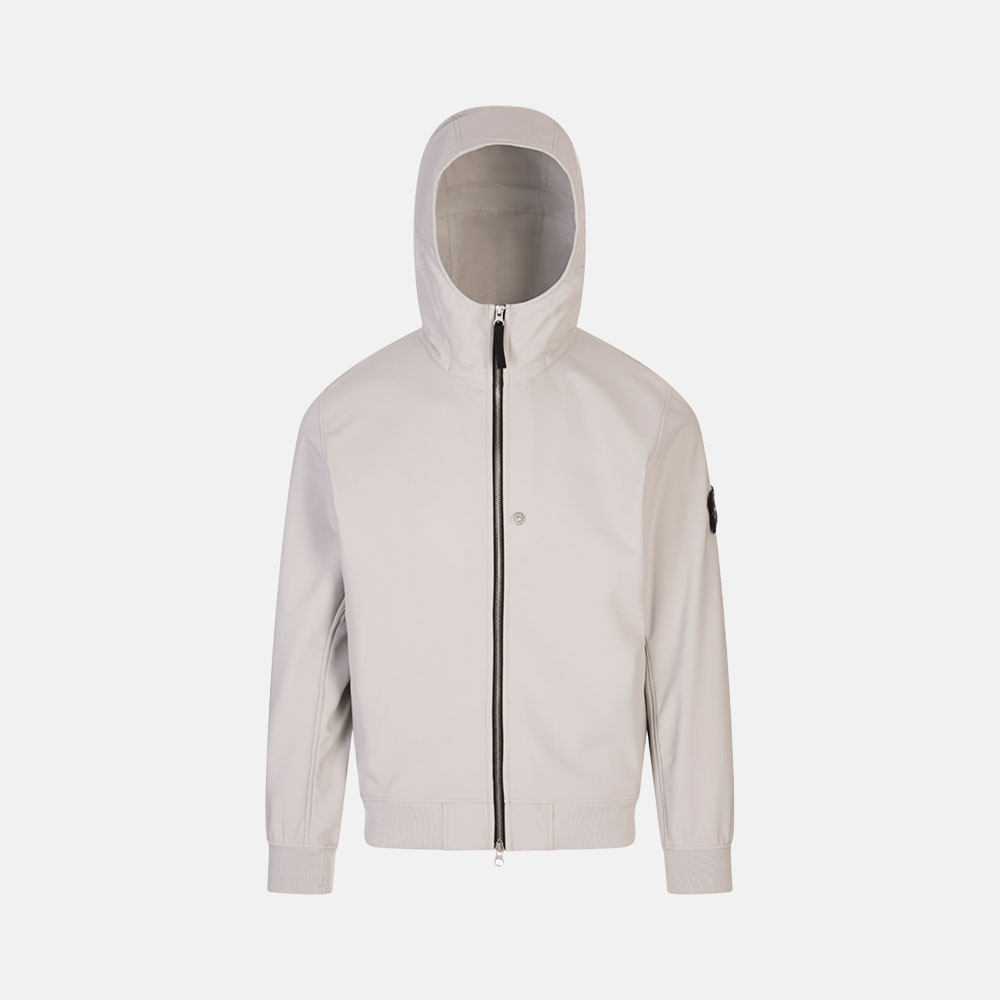 Chaqueta Técnica Stone Island Gris Perla Soft Shell Q100004 S0B22 Gris Perla Stone Island