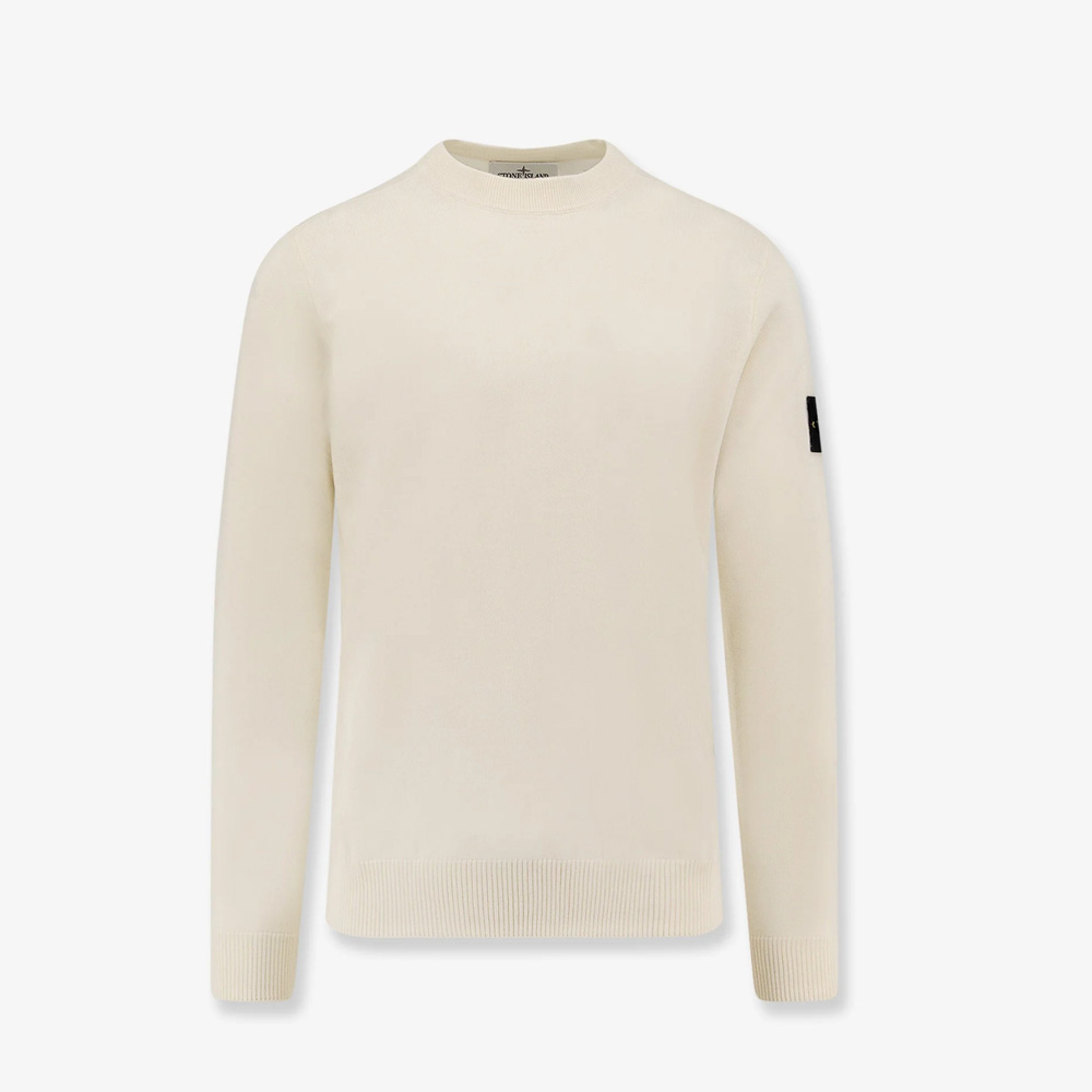Jersey 5100071 Marfil Light RWS Pure Wool Stone Island
